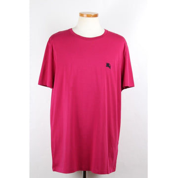BURBERRY 刺繍ロゴ半袖Tシャツ ピンク XL 153100239