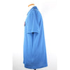 Moncler Big Embroidered Logo PK Collar Short Sleeve Blue L 153100246 [P]