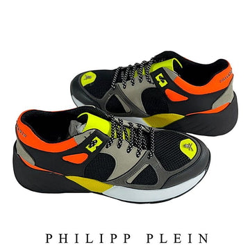 PHILIPP PLEIN 男性用スニーカー ブラックイエロー MSC2346 PLE067N 0209 153100742