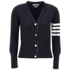 THOM BROWNE Klassische V-Ausschnitt Wollcardigan 00014 415 63497217 [P]