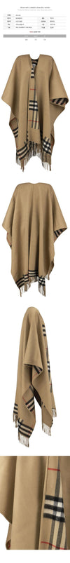 BURBERRY Umkehrbare Karokapuzen-Archivbeige 8037498 124399449 [P]