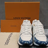 Louis Vuitton Denim Runaway Sneakers 36.5 153145545 [P]