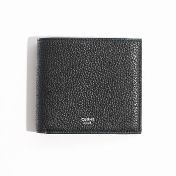 Celine Grain Leather Bi-Fold Wallet Black 10C873GTZ 38SI 153145585