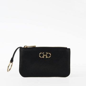 SALVATORE FERRAGAMO Gancini Schlüsselanhänger Münzbörse 22 0383 0755125 75655871