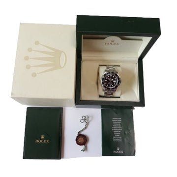 ROLEX サブマリーナーデイト スチール ブラックベゼル ダイバーウォッチ オイスター 男性用腕時計 116610 153149261