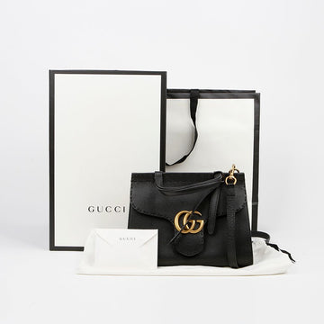 Gucci GG Marmont Mini Top Handle Tote Shoulder Bag 152831077
