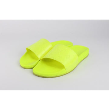 LOUIS VUITTON モノグラムラバーサンダル ネオン 7 153151489