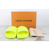 LOUIS VUITTON モノグラムラバーサンダル ネオン 7 153151489 [P]