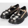 Burberry Checked Mary Jane Loafers 36.5 153153376 [P]