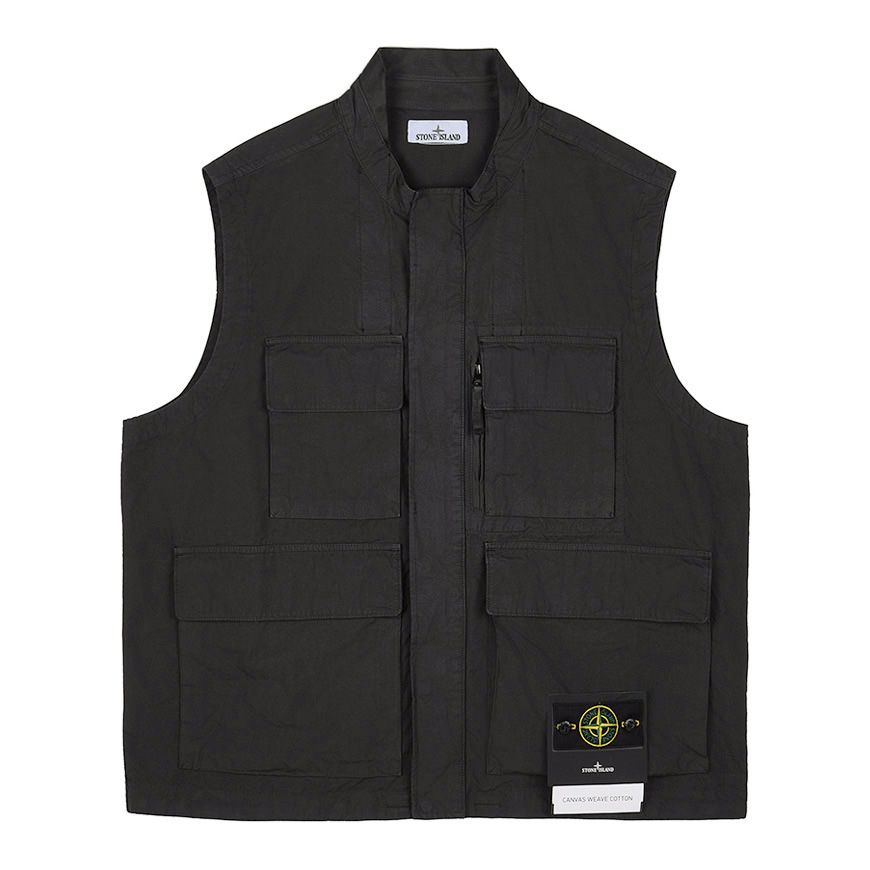 Stone Island Men's Multi-Pocket Utility Vest 148395195 – trenbe