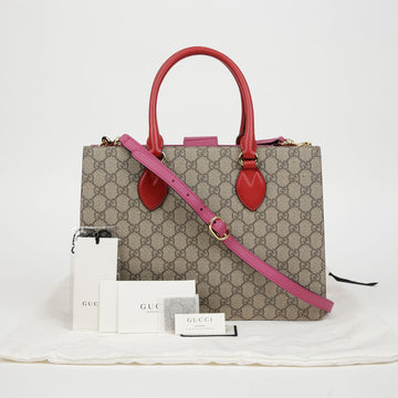 Gucci 409531 GG Supreme Tote Shoulder Bag 152822909
