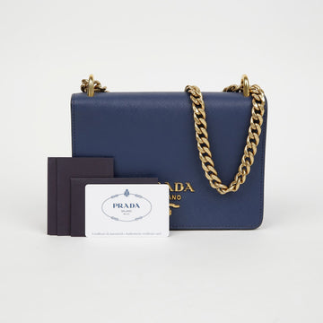 Prada Logo Chain Shoulder Bag 1BD133 152825907