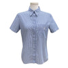 CHANEL Stripe CC Logo Two Pocket Short Sleeve Shirt 153157161 [P]