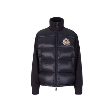 Moncler Big Logo Mixed Knit Padding Jacket Navy 8G000 14 89A2Y 778 58523718