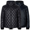 Prada Reversible Goose Down Jacket in Black Quilted Technical Fabric 153180677 [P]