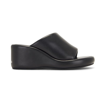 BALENCIAGA Wedge Sandalen aus Lammleder in Schwarz 694082 WBDA1 1090 153188952