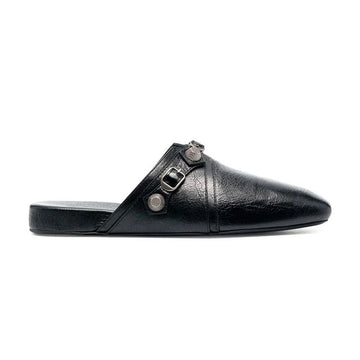 Balenciaga Cozy Cagole Lambskin Mule Black 716613 WAD4E 1008 153190586