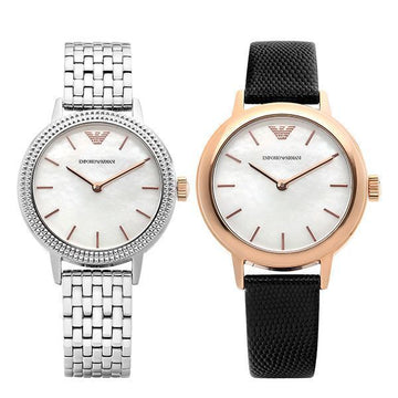 ARMANI Interchangeable Damen-Metalluhr mit Perlmutt - AR80020 144731187 [P]