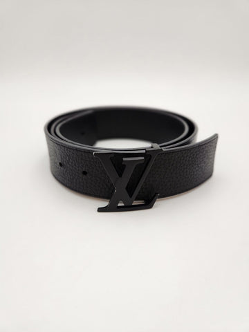 Louis Vuitton Black Taurillon LV Initial Belt (M0424) 153191771