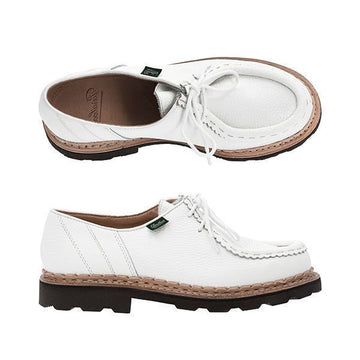 Praboot Loafer 7173 21 Molten Grain BLANC Derby Shoes 118759963