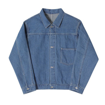 NANAMICA Jacke S25SA082E LI Kurz Denim Herrenjacke 136245202