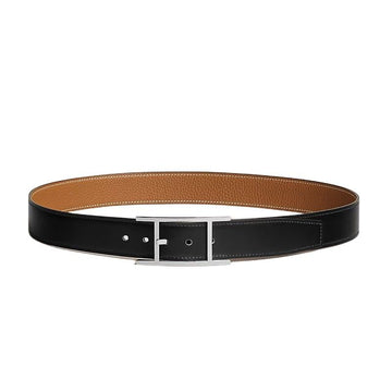 HERMES 32mm reversible belt ブラック ゴールド H054550CKAA095 153194826