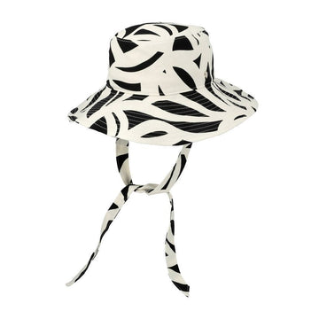 Helen Kaminski Malibu Print Black Coconut Women's Bucket Hat HAT51925 BKCO 139717770