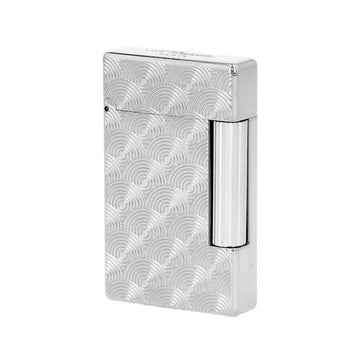 S.T. Dupont Cinetic Silver Lighter with Initials 140549213