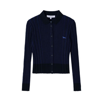 Maison Kitsune Cardigan Baby Fox Patch Women Cardigan 140682811