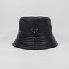 PRADA レザー バケットハット (L) 153196309 [P]