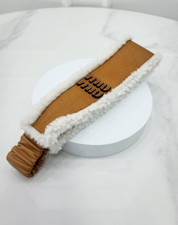 Miu Miu Shearling Headband 5IH083 153196380