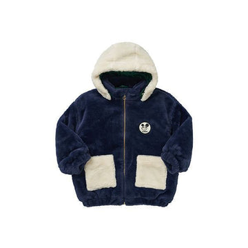 MINI RODINI Jacke Fake Fur Kinderjacke 62290921
