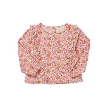 LOUISE MISHA Langarmoberteil GRC-W23-B0127 floral Bluse Kinder Langarmoberteil 62291114