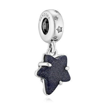 PANDORA Moment Celestial Galaxy Star Murano Dangle Silber Anhänger 792368C01 63407997