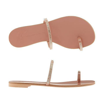 GIUSEPPE ZANOTTI Bunte Riemen Flachschuh Damen E100038 012 73535855