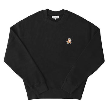 MAISON KITSUNE Sweatshirt Speedy Fox Schwarz Herren 00313KM0307 75195230