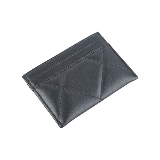 CHANEL AP1167 Nineteen 19 Lambskin Card Holder 33094 100553463