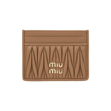 Miu Miu Matelassé Napa Leather Cardholder 153200063