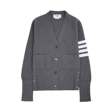 THOM BROWNE SS26 女性 スティッチ クラシック カーディガン 153200093 [P]