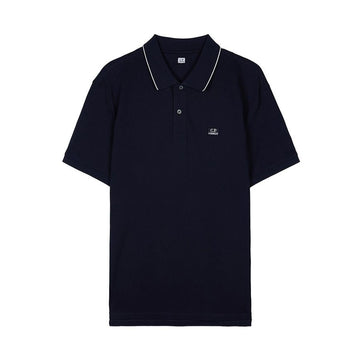 CP Company Striped Collar Polo Shirt 153200102