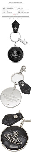 VIVIENNE WESTWOOD シンプルなラインのキーホルダー ブラック 8203011HW L0039 N401 153208947 [P]