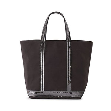 Vanessa Bruno Sequin Cotton Tote Bag Medium 144732174