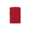 ZIPO Klassischer roter mattierter Feuerzeug ZP233 146842854 [P]
