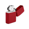 ZIPO Klassischer roter mattierter Feuerzeug ZP233 146842854 [P]