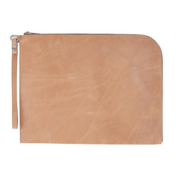 RICK OWENS Leder Clutch Tasche 64234958