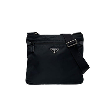 Prada Nylon Triangle Logo Messenger Crossbody Bag H00254 153244681