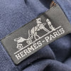 Hermes Canvas Polochon Drawstring Bucket Bag Blue 153244946 [P]