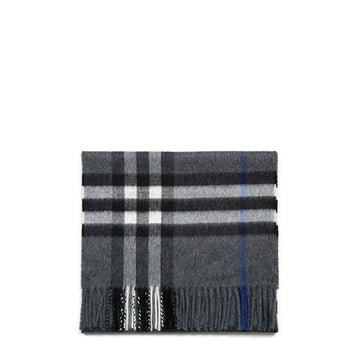 Burberry Malboro Grey Cashmere Scarf 149978161