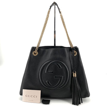 Gucci Soho Tassel Chain Shoulder Bag 308982 153247626