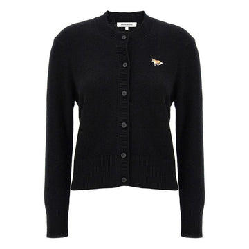 Maison Kitsune Maison Kitsuné Women's Baby Fox Cardigan Black PW00506KT1006 P199 148193902 [P]